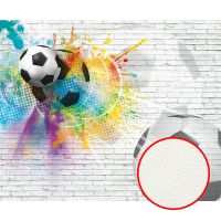 Фреска детская Ortograf Детские 33598 Фактура флок FLK Флизелин (3,3*2,7) Серый/Разноцветный, Предметы — фото 1, Фрески