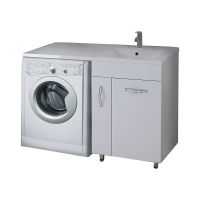 Тумба Onika Нави 60 Белая — фото 1, Мебель для ванной