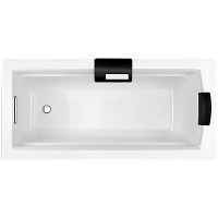 Чугунная ванна Jacob Delafon Archer 170x80 E6D904-0 с антискользящим покрытием — фото 1, Чугунные ванны