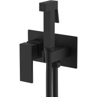 Гигиенический душ со смесителем Splenka S97.52.06 Черный матовый — фото 1, Гигиенические души