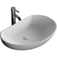 Раковина-чаша Ceruttispa 61 CR7074 СТ9589 Белая — фото 1, Раковины накладные