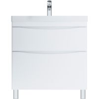 Тумба под раковину AM.PM Like 80 M80FSX0802WG Белая — фото 1, Тумбы под раковину