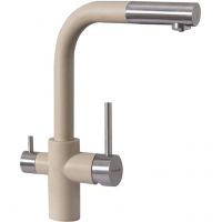 Смеситель для кухни Florentina Кристалл 333.32H.2123.202 Шампань — фото 1, Смесители