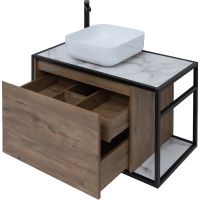 Товар: Тумба под раковину Aquanet Nova Lite Loft 90L 261660 подвесная Дуб рустикальный - фото 6 Тумба под раковину Aquanet Nova Lite Loft 90L 261660 подвесная Дуб рустикальный — фото 6, Тумбы под раковину