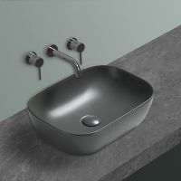 Товар: Раковина-чаша Vincea 46 VBS-102MA Антрацит матовый - фото 2 Раковина-чаша Vincea 46 VBS-102MA Антрацит матовый — фото 2, Раковины накладные