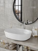 Раковина-чаша Orange 50 B08-500W Белая глянцевая — фото 7, Раковины