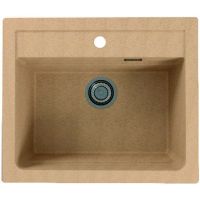 Кухонная мойка Alveus Granital Atrox 30 Beige G55 590x500 1131994 Бежевая — фото 1, Кухонные мойки