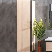 Шкаф пенал Boheme Armadi Art Capolda 35 849-120-LW подвесной Light wood — фото 1, Мебель для ванной