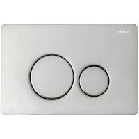 Комплект унитаза с инсталляцией Abber Bequem AC1100-AC0105-AC0121 с сиденьем Микролифт и клавишей смыва Хром — фото 9, Комплекты унитаз + инсталляция