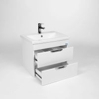 Тумба под раковину VIANT Лима 60 VLIM60CO-T2YP подвесная Белая — фото 4, Мебель для ванной