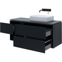 Товар: Тумба под раковину Allen Brau Infinity 120 R 1.21007.AM подвесная Антрацит матовый - фото 9 Тумба под раковину Allen Brau Infinity 120 R 1.21007.AM подвесная Антрацит матовый — фото 9, Тумбы под раковину