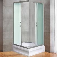 Душевой уголок River Morava XL 80x80 MT 10000008323 с поддоном — фото 1, Квадратные душевые уголки