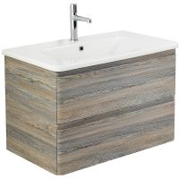 Тумба под раковину BelBagno 80 подвесная Pino Scania арт-ALBANO-CER-800-2C-SO-PS — фото 2, Тумбы под раковину