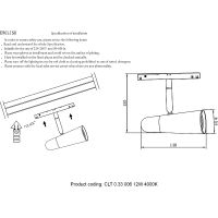 Трековый светильник Crystal Lux Space CLT 0.33 006 12W BL-CH 4000K Черный Хром — фото 3, Трековые светильники