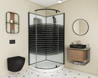 Товар: Душевая кабина Grossman GR-270 100x100 без гидромассажа - фото 2 Душевая кабина Grossman GR-270 100x100 без гидромассажа — фото 2, Душевые кабины