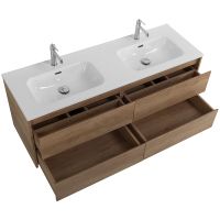 Тумба под раковину BelBagno Kraft 140 KRAFT-1400-4C-SO-2-RNN подвесная Rovere Nebrasca Nature — фото 4, Тумбы под раковину