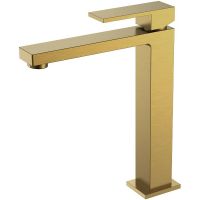 Смеситель для раковины Boheme Qubic 472-BR Бронза — фото 1, Смесители