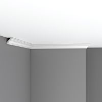 Товар: Карниз гибкий Decomaster 96681 FL 2400x31x31 мм - фото 2 Карниз гибкий Decomaster 96681 FL 2400x31x31 мм — фото 2, Карнизы