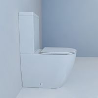 Товар: Унитаз компакт beWash Lusso BKBWR004620 Белый глянец с бачком и сиденьем Микролифт - фото 4 Унитаз компакт beWash Lusso BKBWR004620 Белый глянец с бачком и сиденьем Микролифт — фото 4, Унитазы