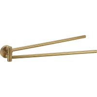 Полотенцедержатель Bemeta Sablo 160204190 поворотный Золото матовое — фото 1, Полотенцедержатели