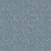 Обои LOYMINA Liberty LIB1 003 Флизелин (1*10,05) Синий, Геометрия — фото 1, Обои для стен