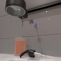 Дозатор для жидкого мыла Altasan Лотос ЛТ80ЧМ Черный матовый — фото 4, Дозаторы