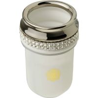 Стакан для зубных щеток Migliore Dubai 28481 Белый Хром — фото 1, Стаканы для зубных щеток