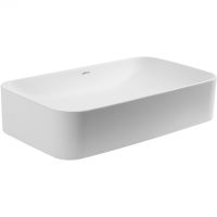 Раковина-чаша Abber Rechteck 61 AC2204MW Белая матовая — фото 3, Раковины