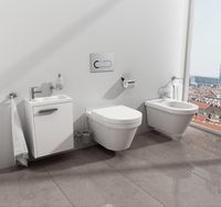 Тумба под раковину Ravak SD Chrome 40 X000000538 подвесная Белая глянцевая без дверцы — фото 3, Тумбы под раковину