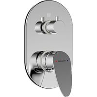 Смеситель для душа Bravat Drop P69190C-RUS Хром — фото 1, Смеситель для душа