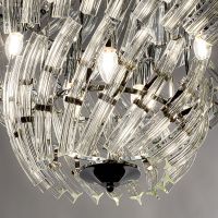 Люстра Artelamp Ella A1054PL-9CC Прозрачная Хром — фото 3, Люстры