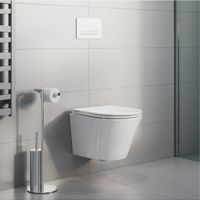 Унитаз Excellent Joker Flash Rim CENL.4504.470.WH подвесной с сиденьем Микролифт — фото 2, Унитазы