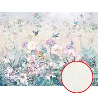 Фреска Ortograf Цветы 33609 Фактура флок FLK Флизелин (3,6*2,7) Разноцветный, Цветы/Листья/Птицы арт-33609 (флок FLK) — фото 1, Фрески
