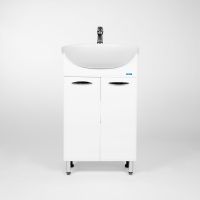 Товар: Тумба под раковину VIANT Прага 55 Белая арт-VPRA55ER-T2ST - фото 2 Тумба под раковину VIANT Прага 55 Белая арт-VPRA55ER-T2ST — фото 2, Тумбы под раковину