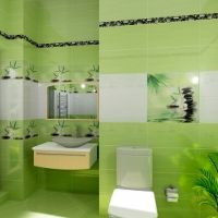 Керамический бордюр Beryoza Ceramica (Береза керамика) Ливадия салатный 5,4х50 см — фото 2, Керамическая плитка