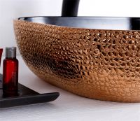 Товар: Раковина-чаша CeramaLux 50 D1302H024 Медь Черная - фото 3 Раковина-чаша CeramaLux 50 D1302H024 Медь Черная — фото 3, Раковины