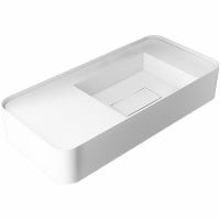 Раковина Vincea 120 VWB-6S412MW Белая матовая — фото 1, Раковины подвесные