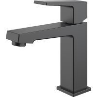 Смеситель для раковины Splenka S01.10.09 Графит матовый — фото 1, Смесители для раковины