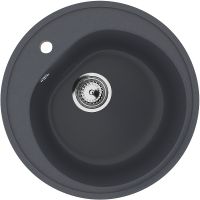 Кухонная мойка Ulgran Classic U-101-343 Антрацит — фото 1, Кухонные мойки