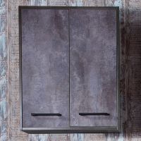 Подвесной шкаф Бриклаер Чили 62 4627125415258 Цемент — фото 1, Шкафы для ванной