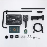 Душевая система Splenka S224.24.06 Черная матовая — фото 12, Душевое оборудование. Душевая программа