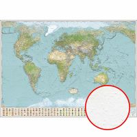 Фреска Ortograf Карты мира 33838 Фактура бархат FX Флизелин (3,8*2,7) Голубой/Зеленый, Карты — фото 1, Фрески