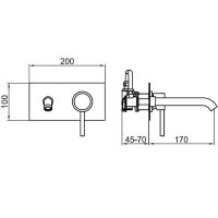 Товар: Смеситель для раковины Webert Elio EL830606015 Хром - фото 3 Смеситель для раковины Webert Elio EL830606015 Хром — фото 3, Смесители