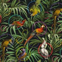 Обои детские Alessandro Allori Dolce Vita 2401-1 Винил на флизелине (1.06*10,05) Разноцветный, Птицы — фото 1, Обои для стен