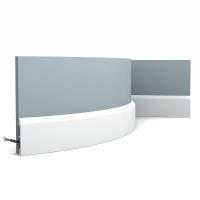 Плинтус Orac Decor SX183F 2000x75x13 мм — фото 1, Плинтуса напольные