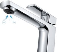 Смеситель для раковины Vincea Next VBF-1N1CH Хром — фото 3, Смесители для раковины