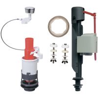 Сливная арматура Wirquin 10719151 Хром — фото 1, Комплектующие для туалета