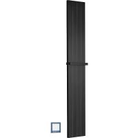 Электрический полотенцесушитель Boheme Flat 725-B Черный — фото 1, Электрические полотенцесушители