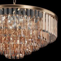 Люстра Maytoni Neoclassic Revero MOD085PL-12G Прозрачная Золото — фото 3, Люстры