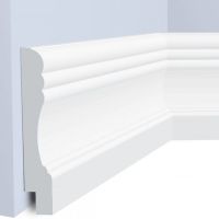 Плинтус HIWOOD W009L 2000x145x25 мм — фото 1, Плинтуса напольные